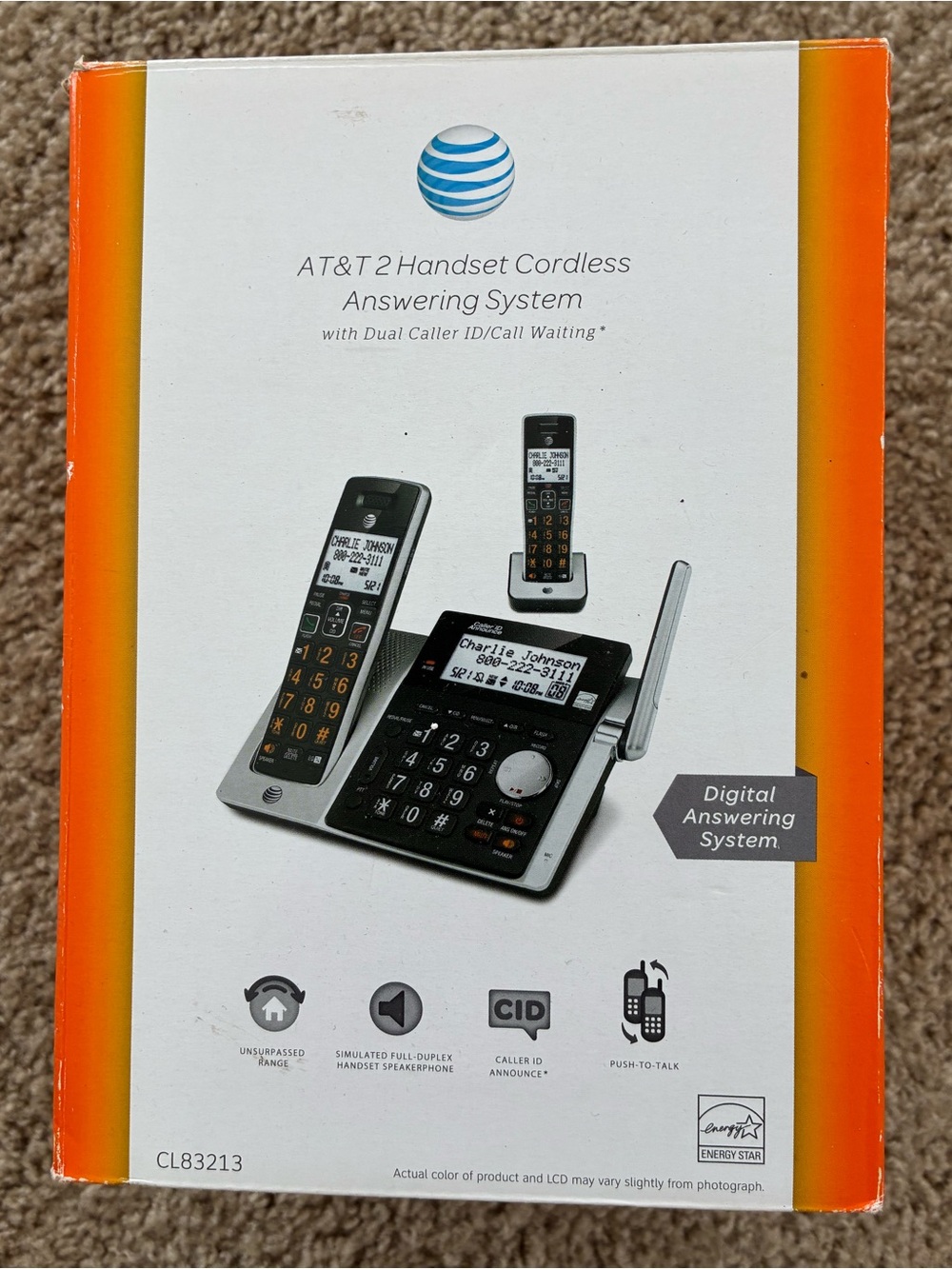 AT&T 2 handset cordless phone
